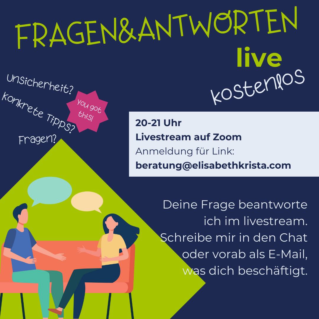 Fragen zum Thema Grenzen setzen und Grenzen erkennen? 23.05. 20 Uhr per Zoom