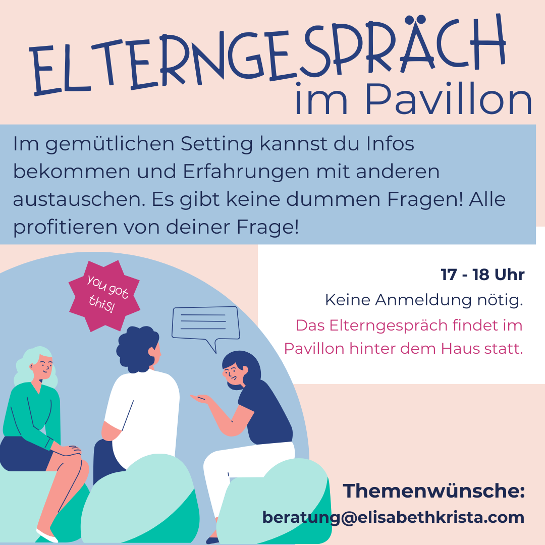 elterngespräch fragerunde 17-18 Uhr im Upsala im Garten, kostenlos