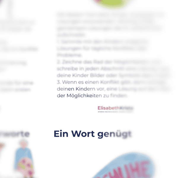 konsequent erziehen Toolset für Eltern und Fachkräfte