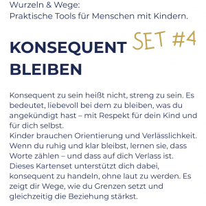 konsequent erziehen Toolset für Eltern und Fachkräfte