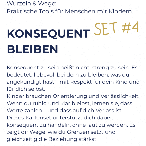 konsequent erziehen Toolset für Eltern und Fachkräfte