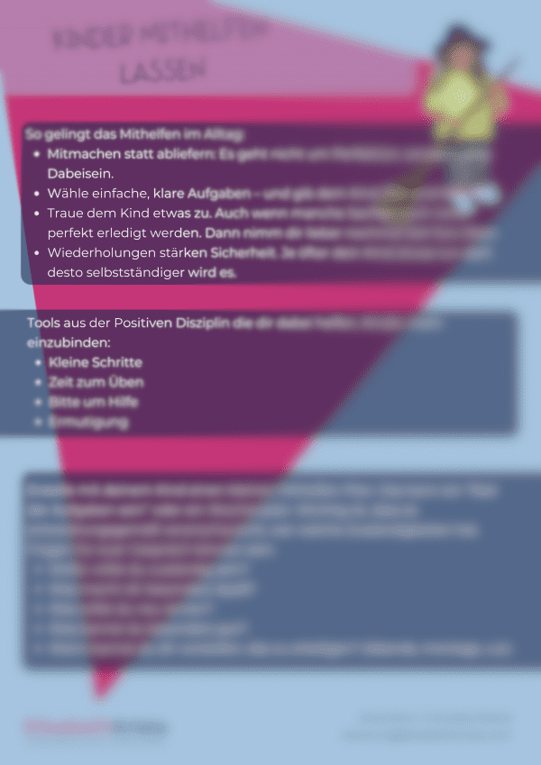 Mithelfen im Alltag: Tools, Tipps und Beispiele für Kinder von 1 - 8 – Bild 2