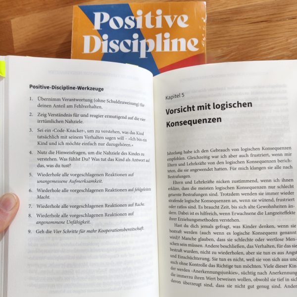 Positive Discipline Buch Konsequenzen