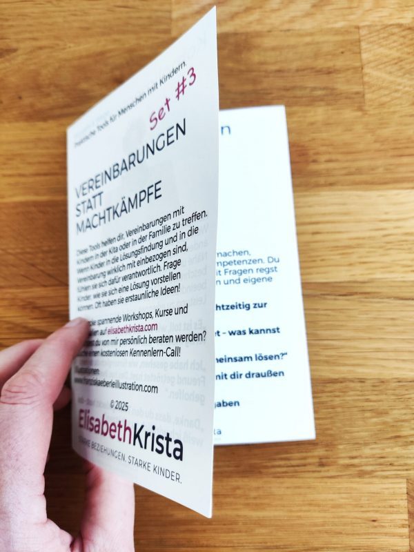Vereinbarungen statt Machtkämpfe. Leporello #3 – Bild 2