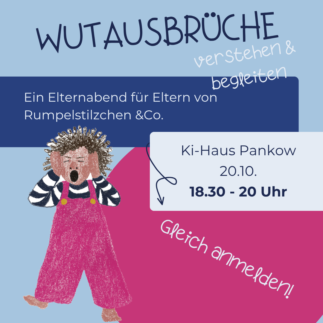 Wutausbrüche begleiten Workshop für Eltern