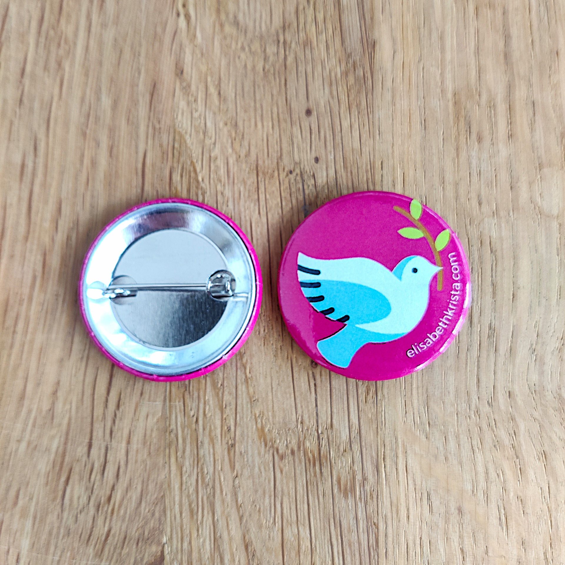 friedenstaube als button