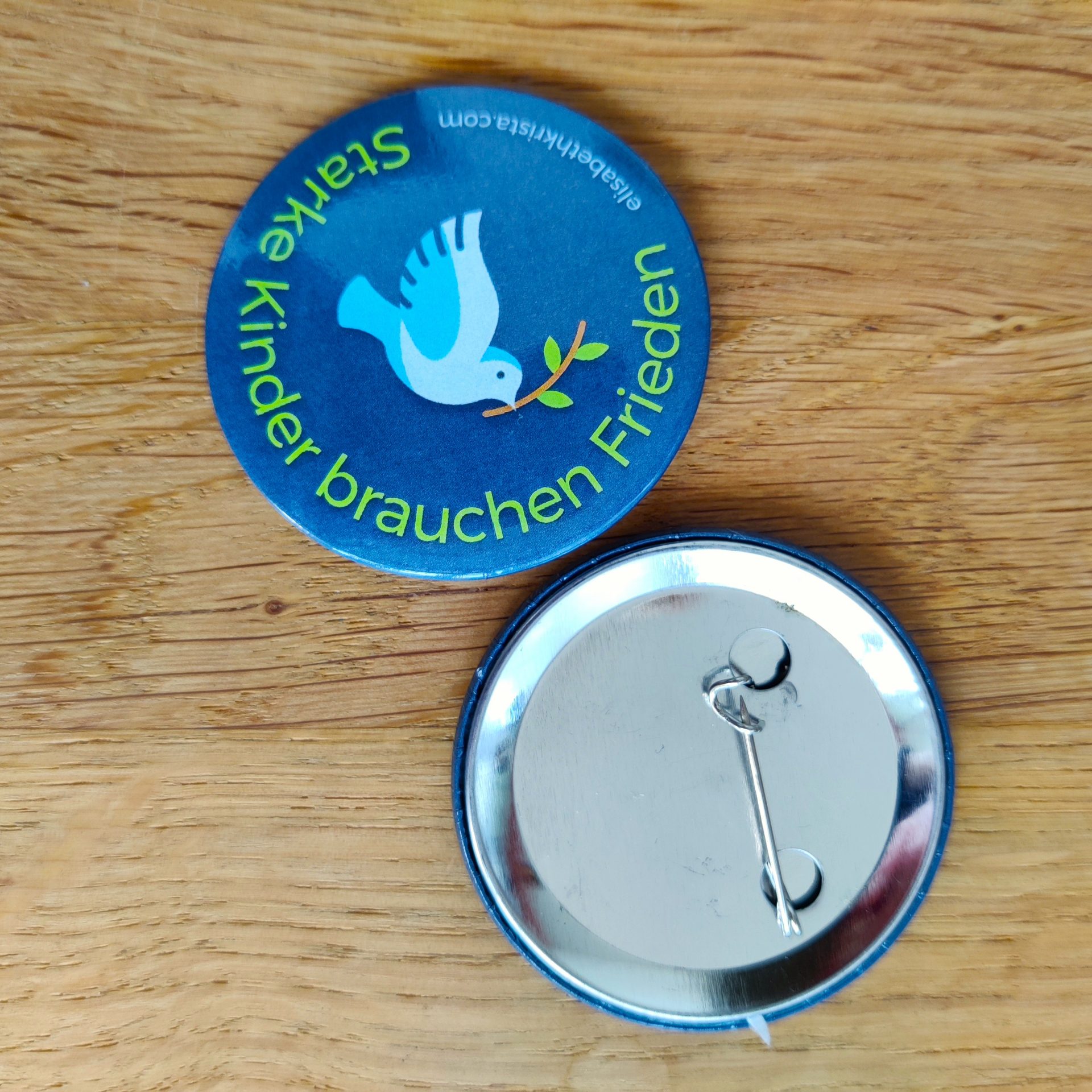 Button "Starke Kinder brauchen Frieden" – Bild 5