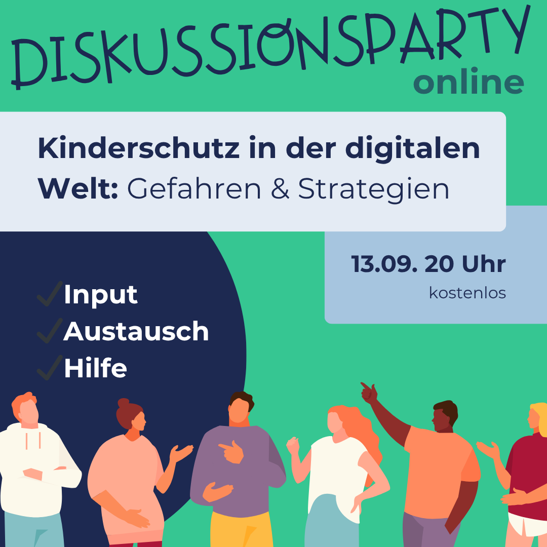 Kinderschutz in der digitalen Welt. Cybergrooming, Chatbots, Videostreaming. Webinar.